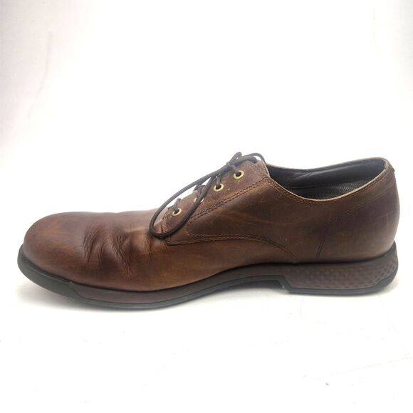 Timberland City\'s Edge Mens 13 M Lace Up Gore-Tex Brown Leather Oxford Shoes main image 4